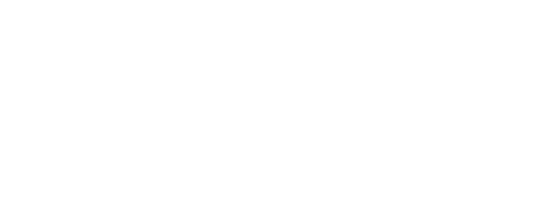 False as Water logo