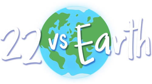22 vs. Earth logo