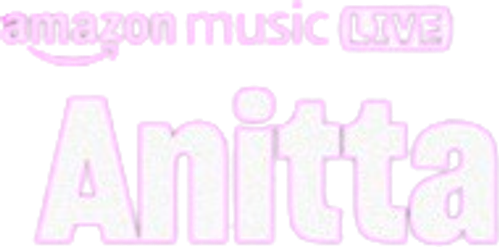 Amazon Music Live with Anitta logo