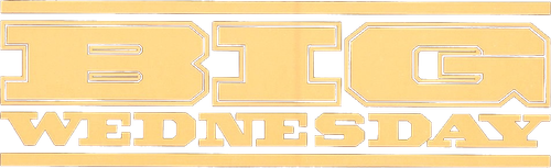 Big Wednesday logo