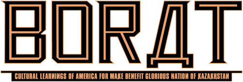 Borat: Cultural Learnings of America for Make Benefit Glorious Nation of Kazakhstan logo