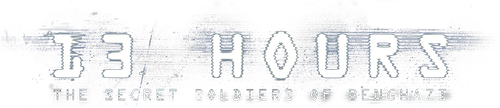 13 Hours: The Secret Soldiers of Benghazi logo