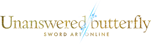Sword Art Online: Unanswered//butterfly logo