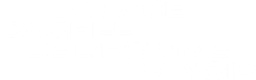 La face cachée de l'homme en noir logo