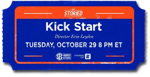 SEC Storied: Kick Start logo