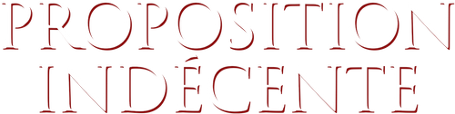 Proposition indécente logo