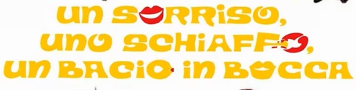 Un sorriso, uno schiaffo, un bacio in bocca logo