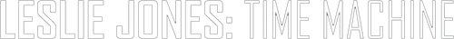 Leslie Jones: Time Machine logo