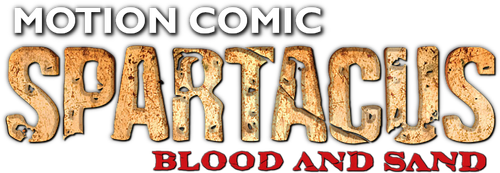Spartacus: Blood and Sand - The Motion Comic logo