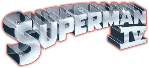 Superman IV : Le Face‐à‐face logo