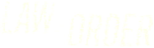 Law and order logo