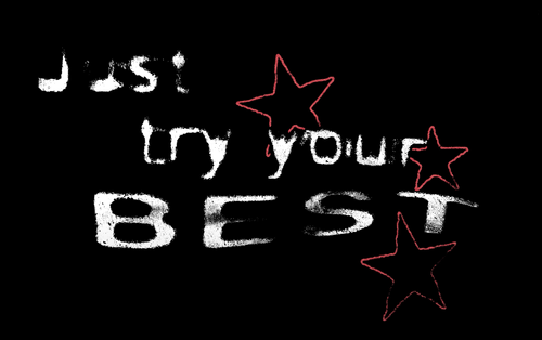 Just Try Your Best logo