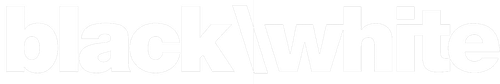 black\white logo