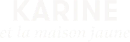 Karine et la maison jaune logo