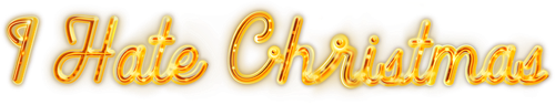 I Hate Christmas logo