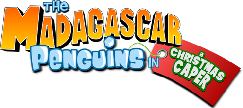 The Madagascar Penguins in a Christmas Caper logo