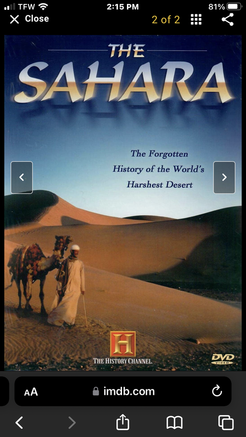 The Sahara: The Forgotten History of the World's Harshest Desert logo
