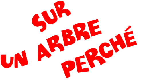 Sur un arbre perché logo