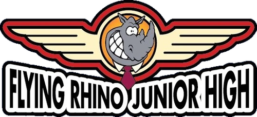 Flying Rhino Junior High logo