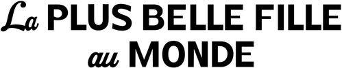 La Plus Belle Fille au Monde logo