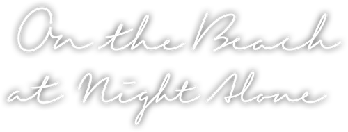 On the Beach at Night Alone logo