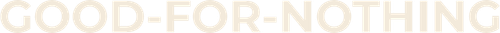 Good-for-Nothing logo