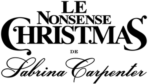 Le Nonsense Christmas de Sabrina Carpenter logo