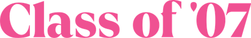 Class of '07 logo