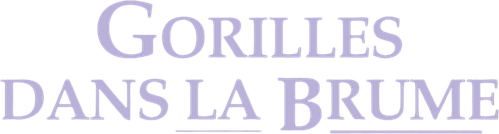 Gorilles dans la Brume logo