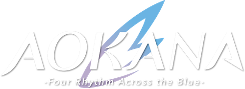 AOKANA: Four Rhythm Across the Blue logo