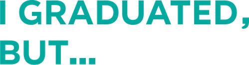 J'ai été diplômé, mais… logo