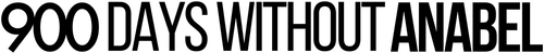 900 Days Without Anabel logo