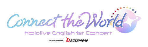 hololive English 1st Concert - Connect the World logo