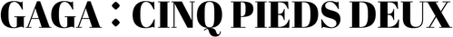 Gaga: Five Foot Two logo