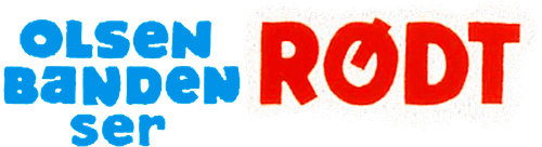 Olsen-banden ser rødt logo