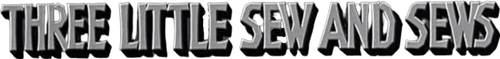Three Little Sew and Sews logo