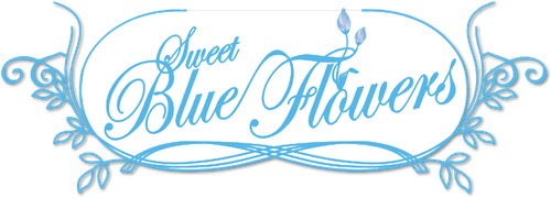 Sweet Blue Flowers logo