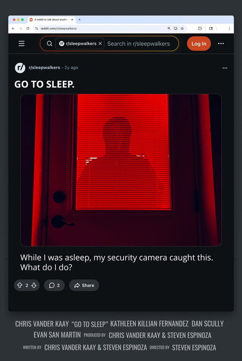 Go to Sleep