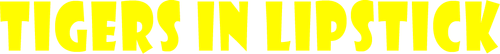 Tigers in Lipstick logo