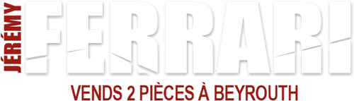 Jérémy Ferrari - Vends 2 pièces à Beyrouth logo