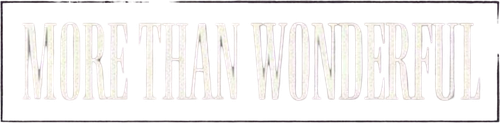 Sandi Patty - More Than Wonderful logo