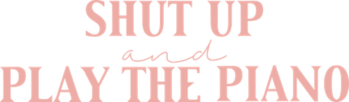 Shut Up and Play the Piano logo