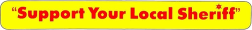 Support Your Local Sheriff! logo