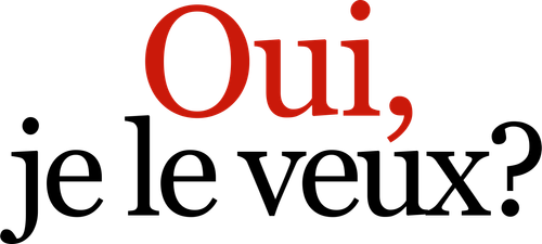 Oui, je le veux ? logo