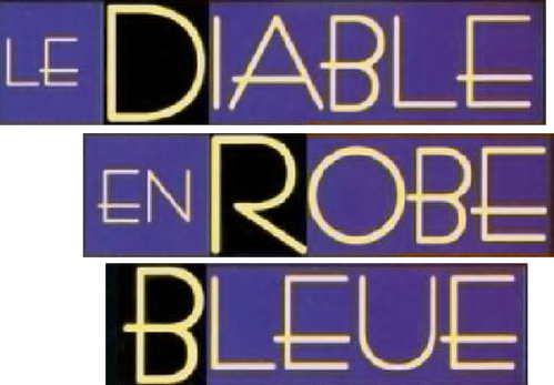 Le Diable en robe bleue logo