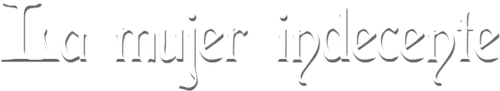 The Indecent Woman logo