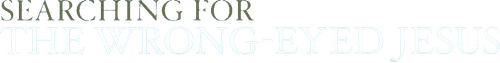Searching for the Wrong-Eyed Jesus logo