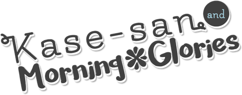 Kase-san and Morning Glories logo