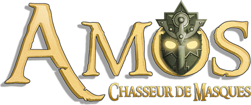 Amos, chasseur de masques logo