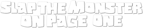 Slap the Monster on Page One logo